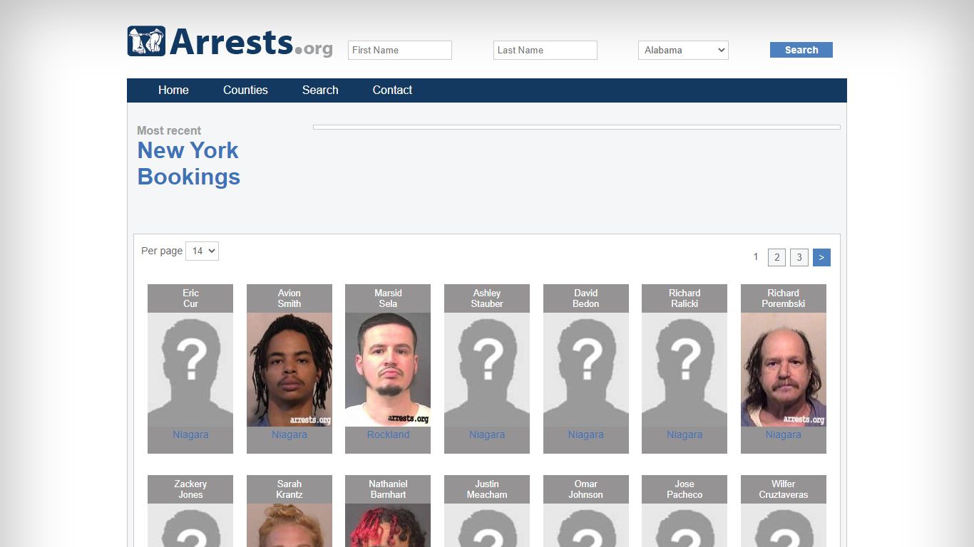 New York Arrests and Inmate Search